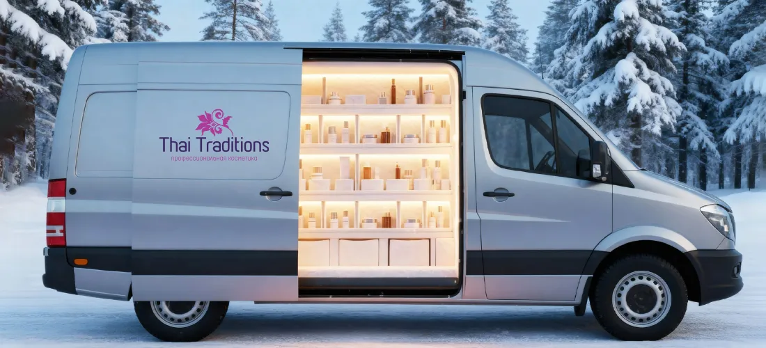 Ваша косметика в тепле! Как мы доставляем заказы зимой Ваша косметика в тепле! Как мы доставляем заказы зимой