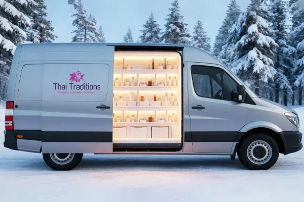 Ваша косметика в тепле! Как мы доставляем заказы зимой