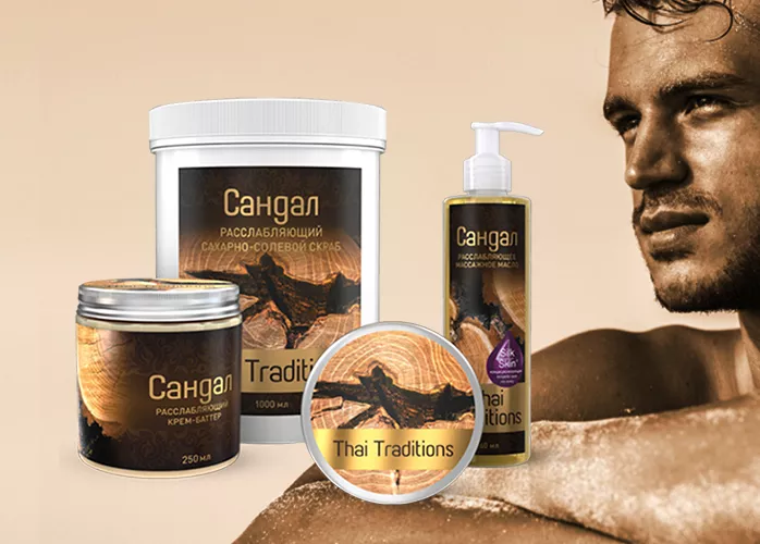 Погружение в мир мужского ухода: новая серия средств для тела Сандал от Thai Traditions